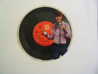 Bobby Sherman Cereal Box Cardboard Record I Think Im Gonna Be Alright 