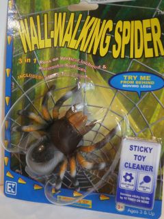 Wholesale Lot of 50 Wall Walking Spider Sticky Walker Toy Moving Legs 