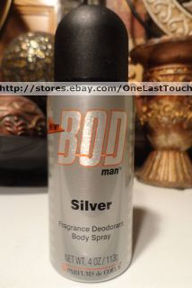   de Coeur Bod Man Silver Fragrance Deodorant Body Spray Can 4oz