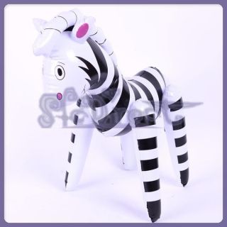 Zoo Forest Animal Story Inflatable Blow Up Zebra Pool Water Toy Party 