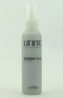   the store shelf comes this Unite Eurotherapy Shimma Spray Body Mist