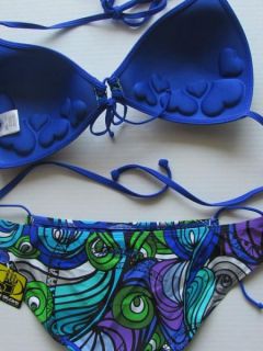 NWT BODY GLOVE Love Bra Bikini Swim Suit Loop Surfrider