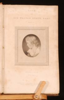 1839 10 Vols Memoirs of The Life of Sir Walter Scott