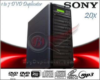 to 7 Sony 20x CD DVD Multi Burner Duplicator w Labeling Kit 20 