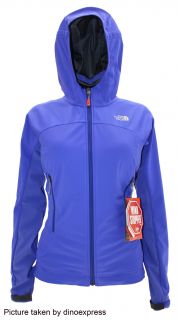  The North Face Womens CIPHER HYBRID gore tex hoody jacket BLUE nwt M