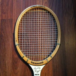 Seamco Bobby Riggs Signature Vintage Tennis Racquet