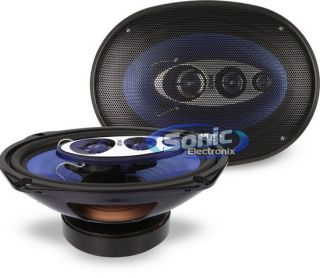   Way Blue Label Series Coaxial Car Stereo Speakers