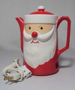 Vintage Christmas Santa Hot Water Pot Dan Brechner Japan