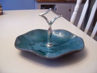 Blue Mountain Pottery Canada BMP Candy Serving Dish w Handle