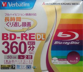   DL Blu Ray Disc 50GB 3D BD R RW Bdredl Rewritable Dual Layer HD