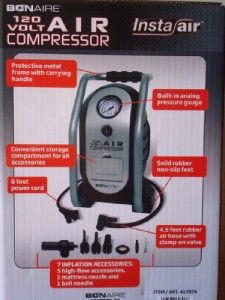 bonaire 120v portable air compressor