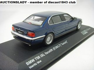 43 Premium x BMW 7ER 750IXL Facelift E38 L7 Limo LWB Luxury Blue 