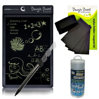 Boogie Board LCD Writing Tablet Magnet Kit Shammy Cloth