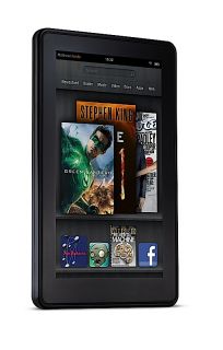 New  Kindle Fire 8GB Wi Fi 7in Black eReader Touch Tablet L 