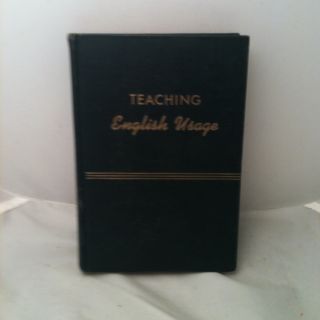Vintage Teaching English Usage by Robert C Pooley 1946