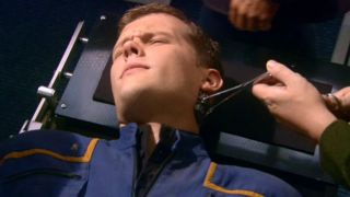 Original Star Trek Enterprise Hero Prop Set Ent Orion Neuro Restraints 