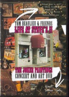  Tom Beaulieu Friends Live at Steve's II RARE DVD