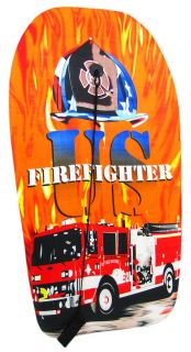 us firefighter 33 inch body board boogie surf hero