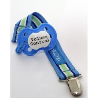 Booginhead Lacoppia Blue Pacifier Holder Blue Paci Clip