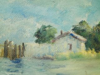   Hardenbergh (1915  1999) O/C Impressionist Beach Boca Grande Painting