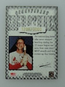 RARE Stan Musial Signed Dunruss Signature Series to 2000 Cardinals MLB 