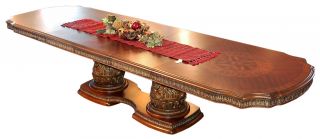 Classic Chestnut Rectangular Dining Conference Table