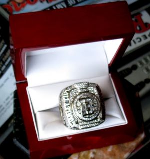 2011 BOSTON BRUINS STANLEY CUP CHAMPIONSHIP RING 3 FREE OLYMPIC PINS