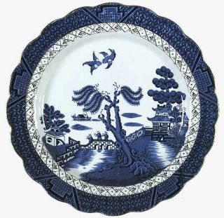 Booths Real Old Willow Blue Large Dinner Plate 6309990