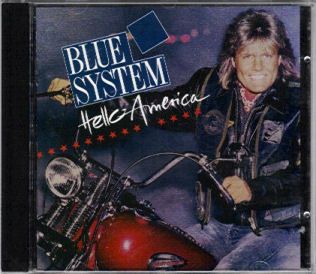 Blue System Dieter Bohlen Hello America RARE South African CD 