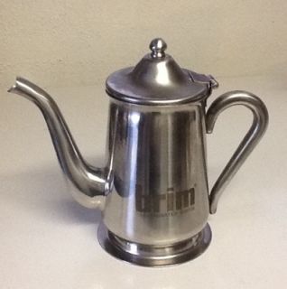 Brim Decaffeinated Coffee Vintage 2 Cup Hot Water Pot