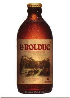 Unibroue La Bolduc Canadian Quebec Beer Postcard Bottle