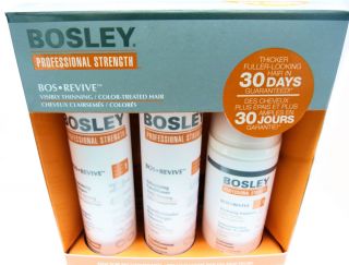 Bosley Revive Hairloss Hair Regrowth Hairgrowth Set New