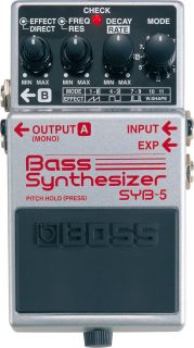 Boss SYB 5 Bass Guitar Effect Pedal Synthesizer SYB5