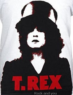 Rex Marc Bolan Vintage Punk Rock T Shirt s M XL NWT