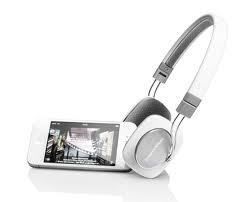 Bowers Wilkins P3 Headphones Silver White