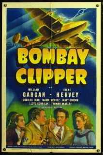BOMBAY CLIPPER 1942 MARIA MONTEZ UNIVERSAL MURDER MYSTERY ORIG 16 MM 