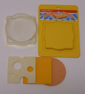 Vintage Fisher Price Fun With Food Bologna & Cheese Play Set