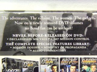 James Bond Ultimate Edition Vol 4 DVD 2006 10 Disc Set