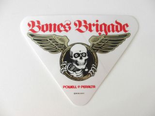 Powell Peralta BONES BRIGADE Skateboard Deck Wheels Sticker ! !