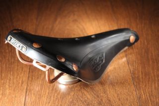 Brooks Special B17 Saddle Black Leather Copper Seat
