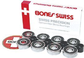 Bones Skateboard Swiss Bearings 8 Pack Powell Peralta