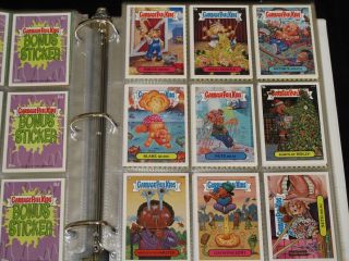 Garbage Pail Kids Complete Collection Set Series 1 15 ANS1 7 Flashback 