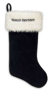 Harley Davidson® Black Holiday Stocking 96906 12V New