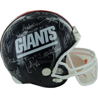 Steiner 1986 Super Bowl Champion New York Giants Team Signed Helmet 29 