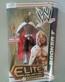 Booker T WWE Mattel Elite Series 14 Action Figure Toy VHTF