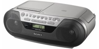 Sony CFDS05 CD Radio Cassette Recorder Boombox CFD S05