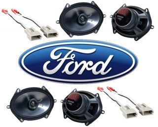 FORD RANGER 93 97 KICKER (2) KS680 FACTORY REPLACEMENT COAXIAL SPEAKER 