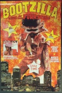 Bootsy Collins Bootzilla 1995 Original Promo Poster