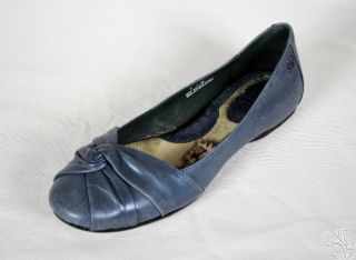 Born Lilly Navy Blue Ballet Flats Womens New Shoes Too Cute