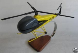 Brantley B 2 B2 Helicopter Wood Model